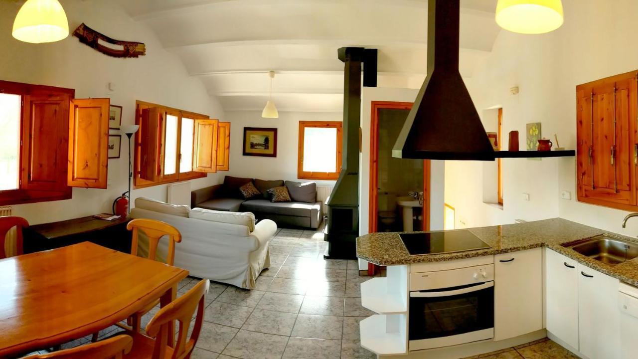 Mas El Carrer Appartement Santa Pau Buitenkant foto