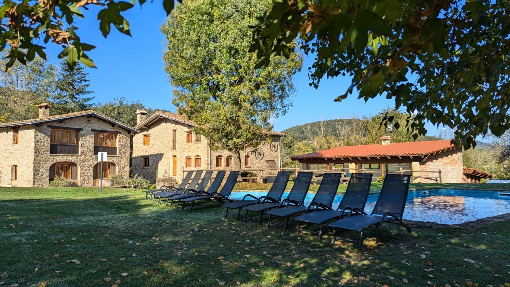 Mas El Carrer Appartement Santa Pau Buitenkant foto