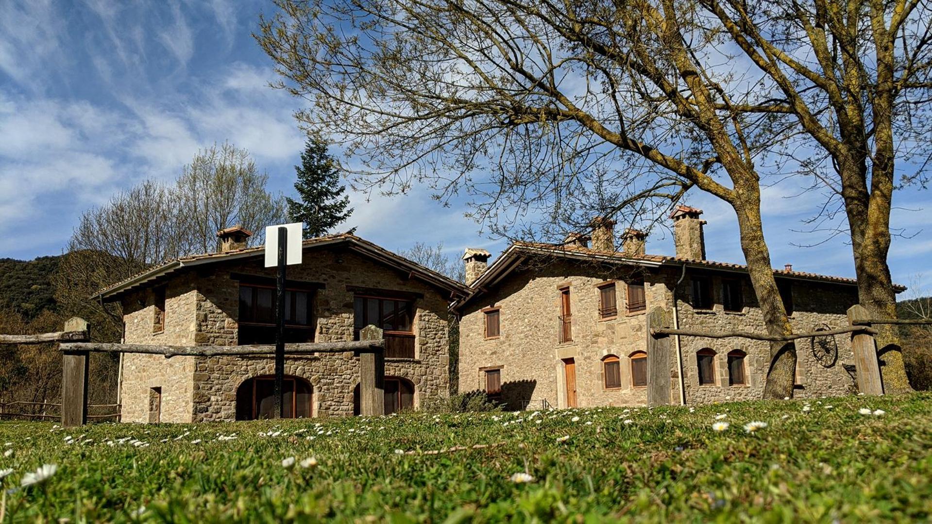 Mas El Carrer Appartement Santa Pau Buitenkant foto